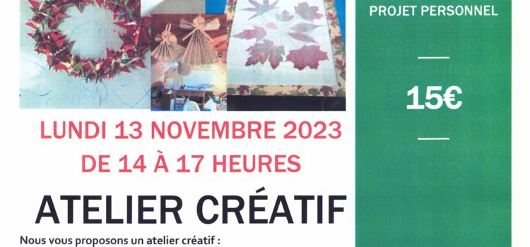 ATELIER CREATIF